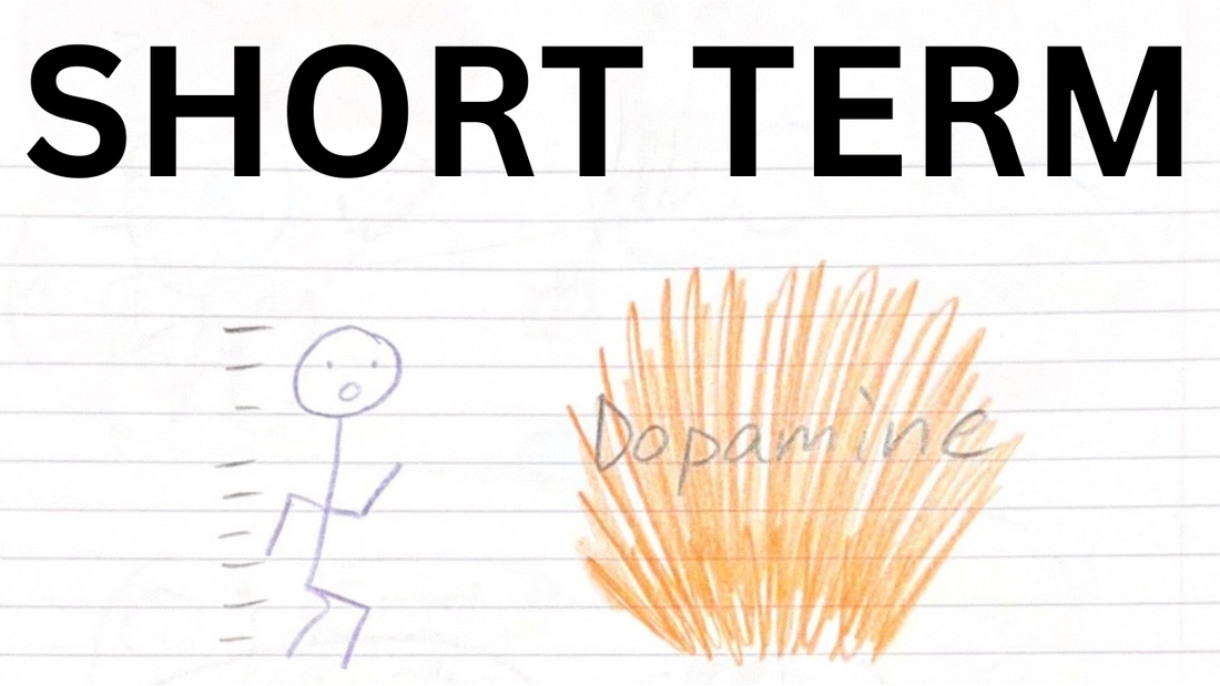 People Chase Too Much Short Term Dopamine
