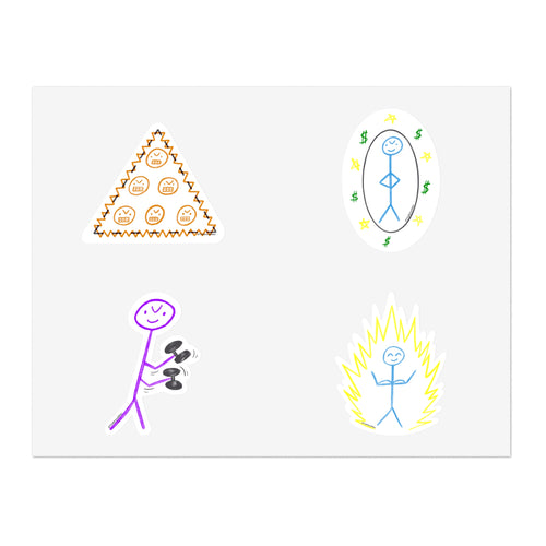 Sticker Sheet Men