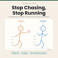 Stop Chasing, Stop Running: A Workbook for Anxious and Avoidant Attachment